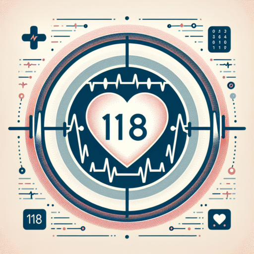 heart rate of 118