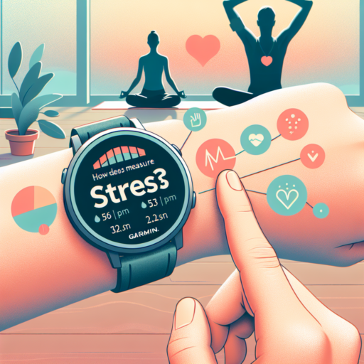 how does the garmin watch measure stress