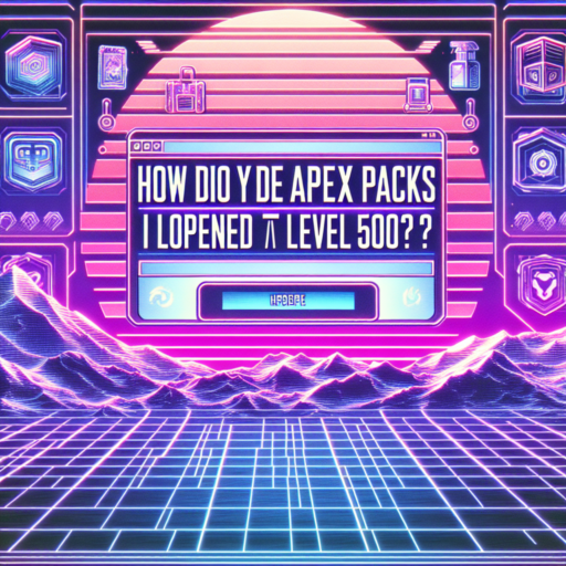 how many apex packs have i opened at level 500