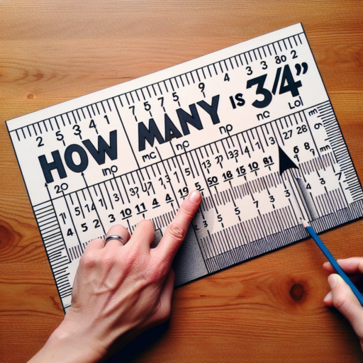 how many mm is 3/4
