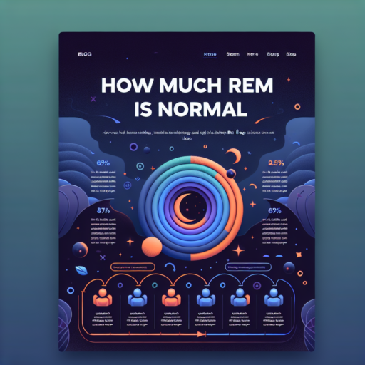 how much rem is normal