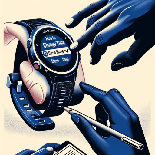 how to change time on garmin forerunner