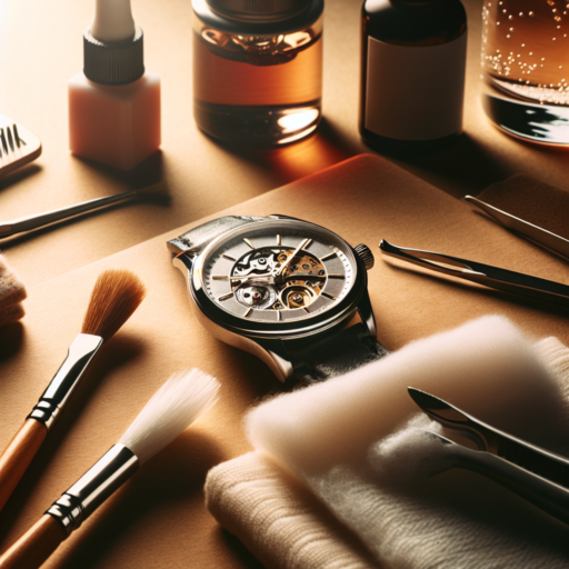 how to clean a watch face