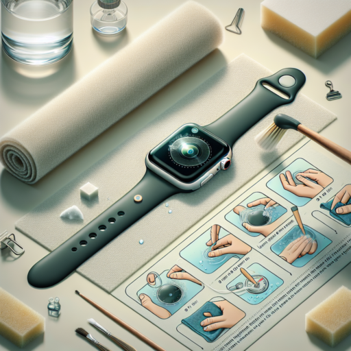 how to clean apple watch sensor