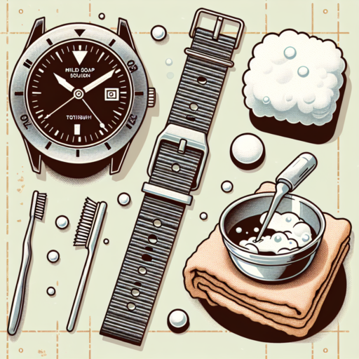 how to clean nylon watch strap