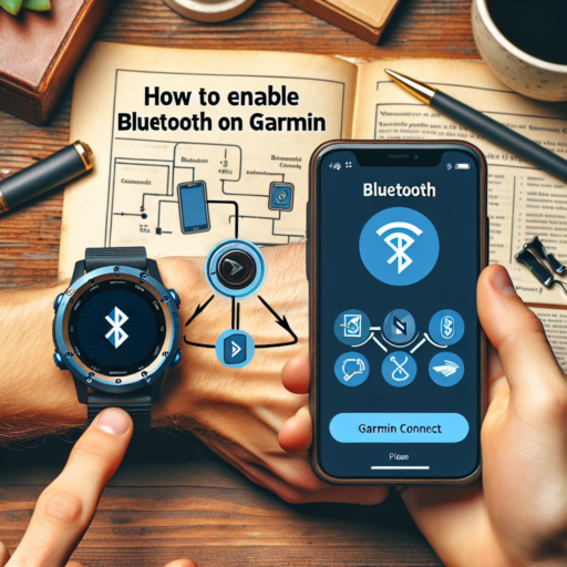 how to enable bluetooth on garmin watch