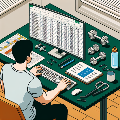 how to make a workout plan on excel