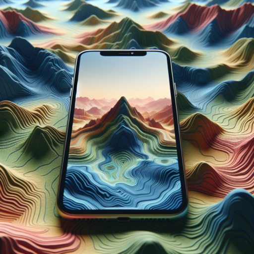 iphone topography wallpaper