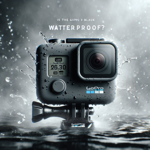 is the gopro 9 black waterproof