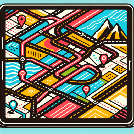 lines on gps