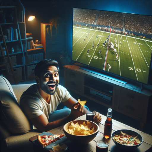 man watching sports