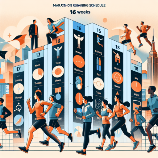 marathon running schedule 16 weeks