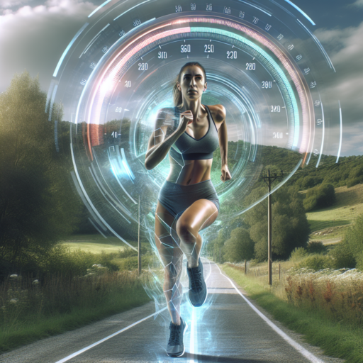 medidor de velocidad corriendo