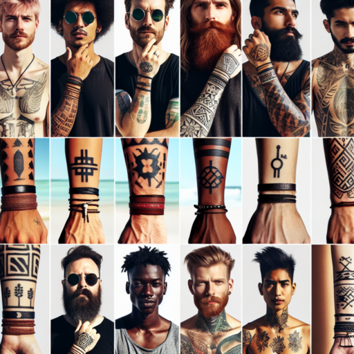 mens wrist bracelet tattoos