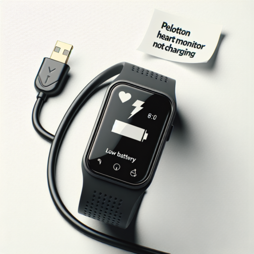 peloton heart rate monitor not charging