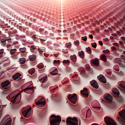 pink heart sunglasses bulk