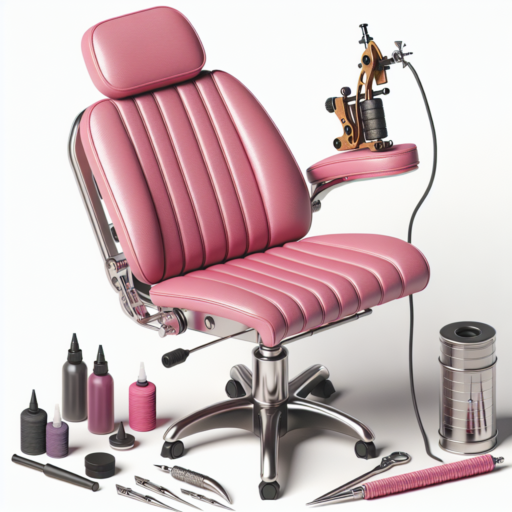 pink tattoo arm rest