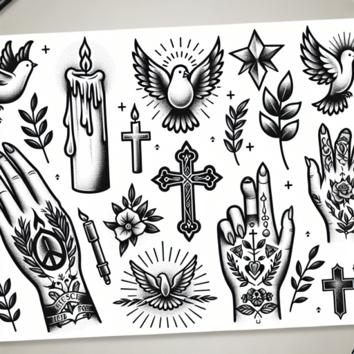 rest in peace tattoos small