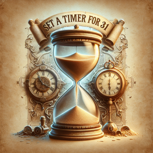 set a timer for 31 minutes