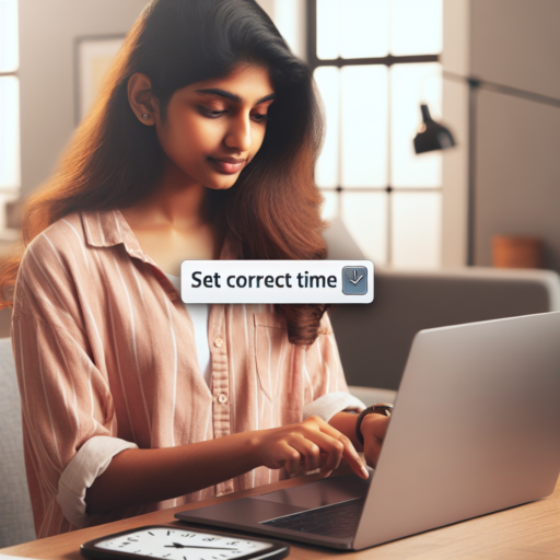set correct time