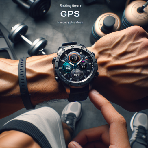 setting time on garmin watch