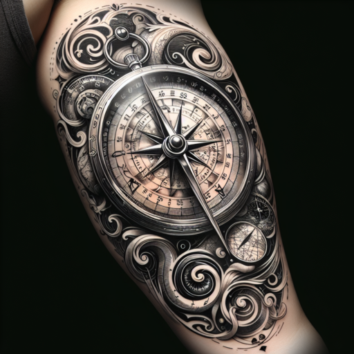 Top Ideas for a Silver Compass Tattoo: Inspiration and Meaning | 2023 Guide