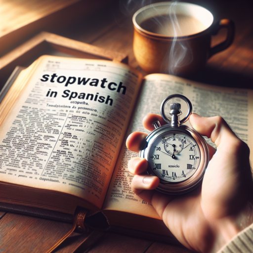 stopwatch en español