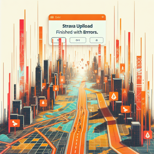 strava upload finished with errors