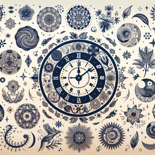 tatuajes de el reloj de la vida