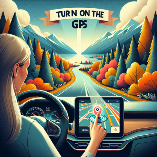 turn on the gps