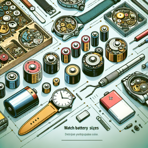 watch batteries sizes