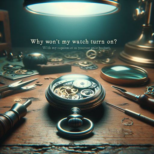 Top Reasons Why Your Watch Won’t Turn On & How to Fix It