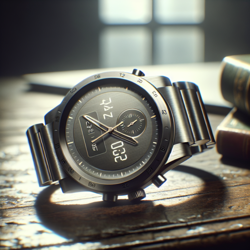 wrist watch with thermometer